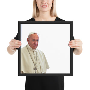 Pope Francis Framed poster