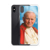 Pope John Paul II (Blue Sky) iPhone Case