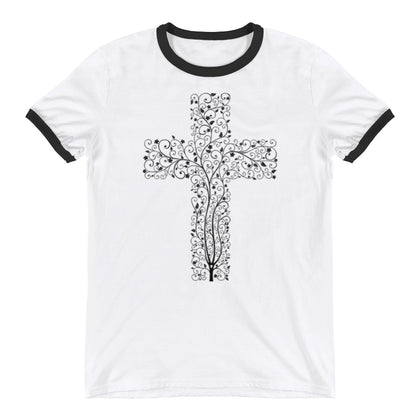 Christian Tree of Life Ringer T-Shirt
