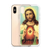 Jesus Sacred Heart (Blue Sky) iPhone Case