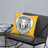 Lion of Nazareth Yellow Pillow