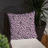 Leopard Print Cross Pillow