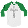 Christian Tree of Life 3/4 sleeve unisex shirt