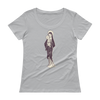 Mary and Child (Simplistic) Ladies' Scoopneck T-Shirt