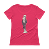 Mary and Child (Simplistic) Ladies' Scoopneck T-Shirt