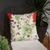 Floral Cross Pillow