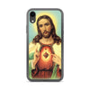 Jesus Sacred Heart (Blue Sky) iPhone Case