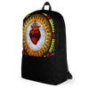 Flaming Heart Jesus Backpack