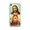 Jesus Sacred Heart (Blue Sky) iPhone Case