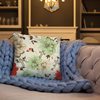 Floral Cross Pillow