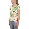 Floral Cross Ladies T-shirt