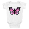 Pink Butterfly Cross Infant Bodysuit