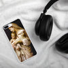 Our lady the blessed virgin Mary with Jesus and Lamb iPhone Case