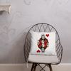 Jesus King of Hearts Pillow