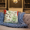 Floral Cross Pillow