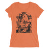 Mary Black Line Art Ladies' short sleeve t-shirt