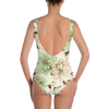 Floral Cross One-Piece Swimsuit