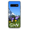 God is Greater than the Highs and Lows (Floral Mountain) Samsung Case