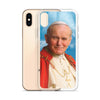 Pope John Paul II (Blue Sky) iPhone Case