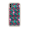 Colour Plants and  Crosses iPhone Case