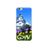 God is Greater than the Highs and Lows (Floral Mountain) iPhone Case