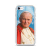 Pope John Paul II (Blue Sky) iPhone Case