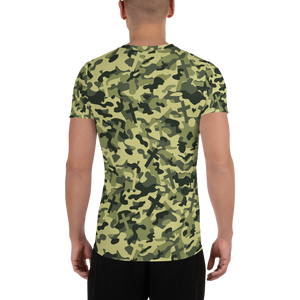 Christian Camouflage Men's Athletic T-shirt