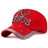 I Heart Jesus Denim Baseball Hat