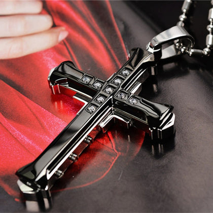 Crystal Cross Pendant